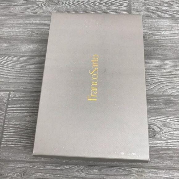 NIB Franco sarto Shawnee black 7.5 tie heel shoes corset front - Picture 7 of 8